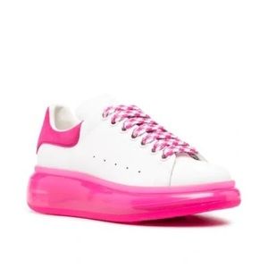 Alexander McQueen Pink Cushion Sneakers